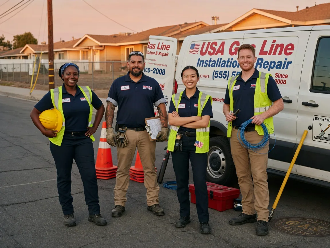Gas Line Installation company in Frenchtown, NJ